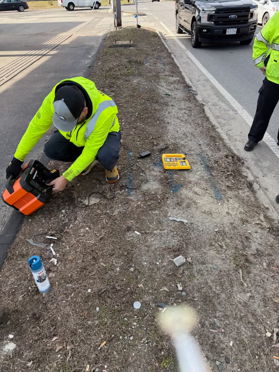 Water Line locating and Mark out
